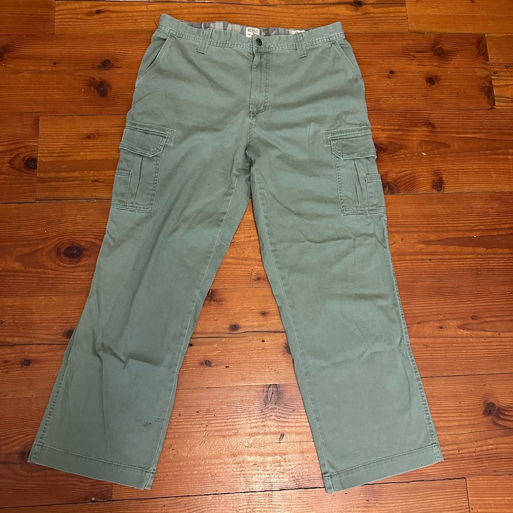 Green Cargo Pants 
Redhead brand 
Size 30/36